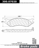 Колодки тормозные дисковые перед