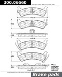 Колодки тормозные дисковые задние