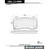 Колодки тормозные дисковые передние